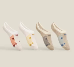 Taos Footwear USA No Show Stars And Stripes Socks